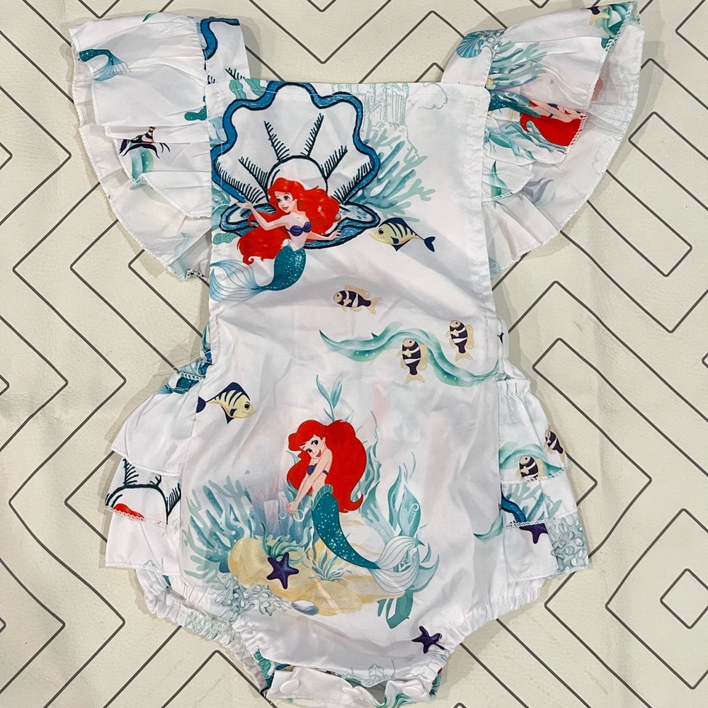 Little Mermaid Ruffle Bubble - Picture 5 of 7
